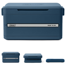 Kühlbox Coleman Snap-N-Go 45QT blau Saphire