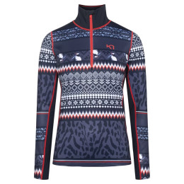 Damen Funktions-Sweatshirt Kari Traa Lilja Hz blau Royal