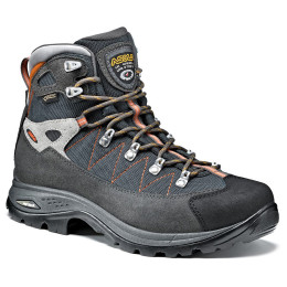 Herren Trekkingschuhe Asolo Finder GV grau/orange graphite/gunmetal/flame/A661