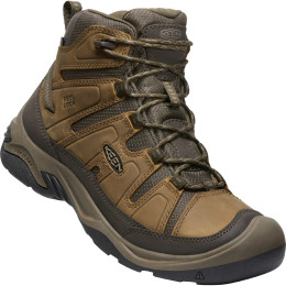 Wanderschuhe Keen Circadia Mid Wp Men braun bison/brindle