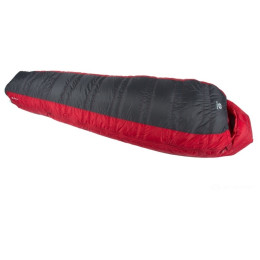 Daunenschlafsack Sir Joseph Looping III 1200 190 cm rot/grau red