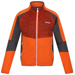 Kinder-Sweatshirt Regatta Oberon VII orange BlazOr/SlGry