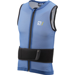Kinder Rückenprotektor Salomon Flexcell Pro Vest Jr blau RaceBlue
