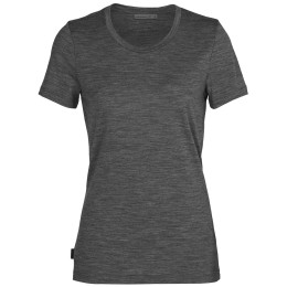 Damen-T-Shirt Icebreaker Women Tech Lite II SS Tee grau gritstone hthr