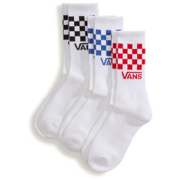 Socken Vans Classic Check Crew weiß CHECKERBOARD White