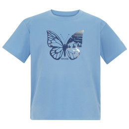 Kinder-T-Shirt Regatta Aria Washed Denim hellblau Washed Denim