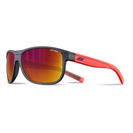 Sonnenbrille Julbo Renegade M Sp3 Cf blau dark blue/fluo orange