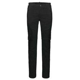 Herrenhose Mammut Hiking Zip Off Pants Men schwarz black