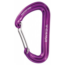 Materialkarabiner Camp Photon Wire lila purple