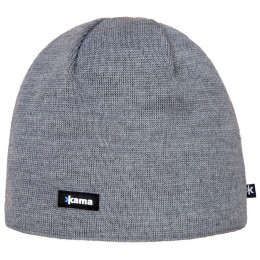Merino-Strickmütze Kama AW19 grau Grey
