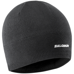 Mütze Salomon Salomon schwarz DEEP BLACK