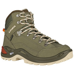 Damenschuhe Lowa Renegade GTX Mid Ls grün grey green