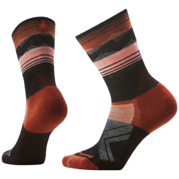 Fahrradsocken Smartwool W Bike Cold Weather Targeted Cushion schwarz/orange BLACK