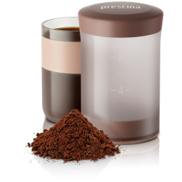 Reise-Kaffeemaschine Wacaco Prestina rosa claypink