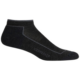 Herrensocken Icebreaker Men's Hike Cool-Lite Low Cut dunkelgrau JetHthr