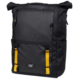 Urban-Rucksack Caterpillar Signature Utility X Rolltop schwarz Black
