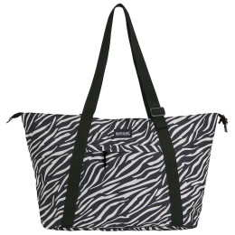 Strandtasche Regatta Boulder Tote schwarz/weiß Black White Zebra