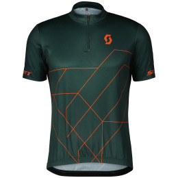 Herren Radtrikot Scott RC Team 20 SS grün/orange aruba green/braze orange