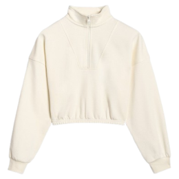 Kinder-Sweatshirt 4F Sweatshirt F1939 beige OFF WHITE
