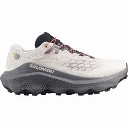 Damen Laufschuhe Salomon Ultra Glide 4 Wide beige Lilac Ash / Excalibur / Pink Yarrow