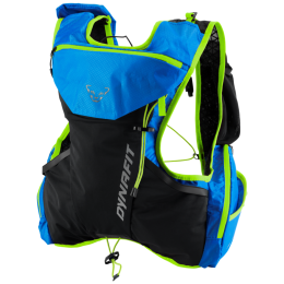 Trailrunningrucksack Dynafit Alpine 9 schwarz/blau MykonosBlue/FlooYellow