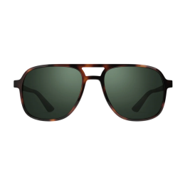 Sonnenbrille Vallon Howlin' - Non-polarized grün/braun Dark Tortoise