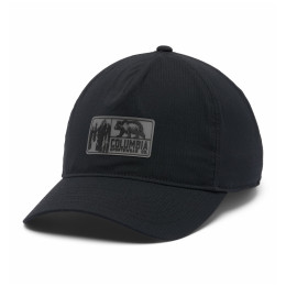 Baseballmütze Columbia Alta Crest™ 3D Stretch Snap Back schwarz Black, Columbia Bear Rectangle