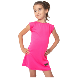 Kinderkleid Drexiss Pink/Black Coolmax