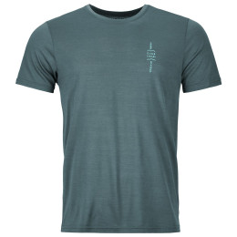 Herren-Funktionsshirt Ortovox 150 Cool Climb Local Ts M blau dark arctic grey