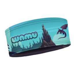 Kinderstirnband WAMU Dragon Fantasy blau BLUE