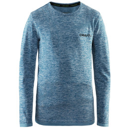 Kinder-T-Shirt Craft Active Comfort LS blau Blue