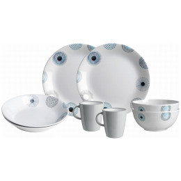 Geschirrset Brunner Set tête-à-tête Deep Sea 8 pcs weiß