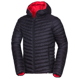 Herren-Winterjacke Northfinder Wallace schwarz/rot 361redblack