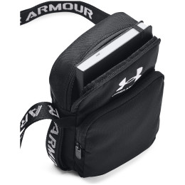 Umhängetasche Under Armour Loudon Crossbody schwarz Black/Black/White