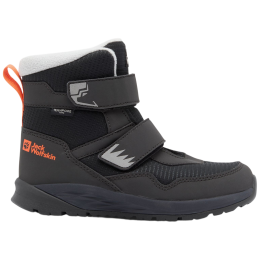Kinder Winterschuhe Jack Wolfskin Polar Bear-B Texapore Mid Vc K - Phantom schwarz phantom