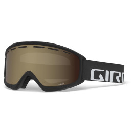 Skibrille Giro Index 2.0 Black Wordmark AR40 schwarz Amber rose