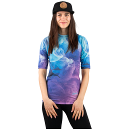 Damen-Funktionsshirt Drexiss All Mist Violet Merino Active