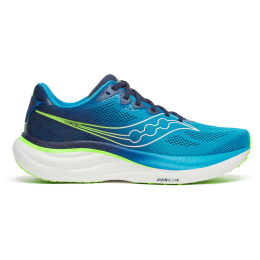 Herren Laufschuhe Saucony Ride 19 blau cobalt/slime