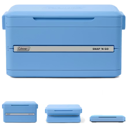 Kühlbox Coleman Snap-N-Go 45QT hellblau Daydream