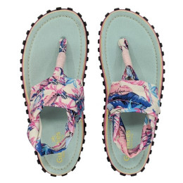 Damensandalen Gumbies Slingback mint-pink weiß/rosa/blau Mint/Pink