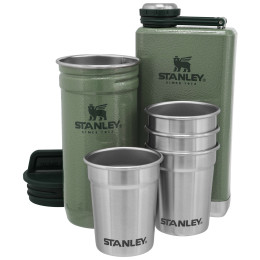 Geschenkset Stanley Plazatka 230ml + 4 Stück Schnapsglas