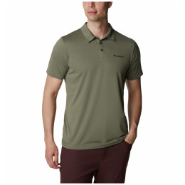 Herren-T-Shirt Columbia Columbia Hike™ Polo grün Stone Green
