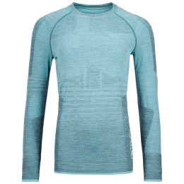 Damen-Funktionsshirt Ortovox W's 230 Competition Long Sleeve blau IceWaterfall