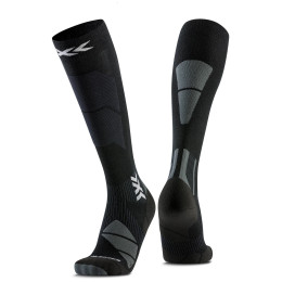 Kniestrümpfe X-Socks Ski Perform Merino Otc schwarz X BLACK/GREY