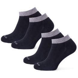 Socken Zulu Everyday 100M 2-pack schwarz/grau Black/Grey