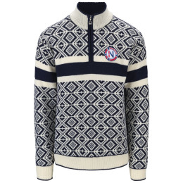 Herrenpullover Dale of Norway Cortina 2026 Masc. Sweater dunkelblau/weiß Navy Offwhite