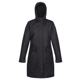 Damen-Wintermantel Regatta Romine schwarz/grau Black(Black)
