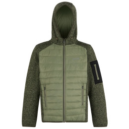 Kinderjacke Regatta Junior Newhill Hybrid grün Oil Green