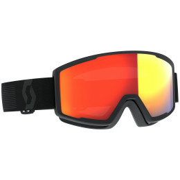 Skibrille Scott Factor Pro schwarz/grau mineral black/enhancer red chrome