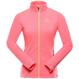 Damen Funktions-Sweatshirt Alpine Pro Golla rosa neon coral